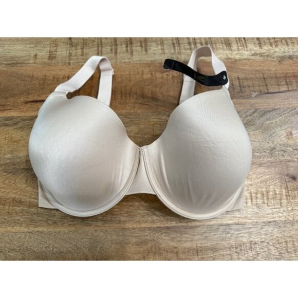 Wacoal 853144 Flirtatious Full Figure Controur Underwire Bra Nude Beige 38DDD NW - Picture 1 of 7